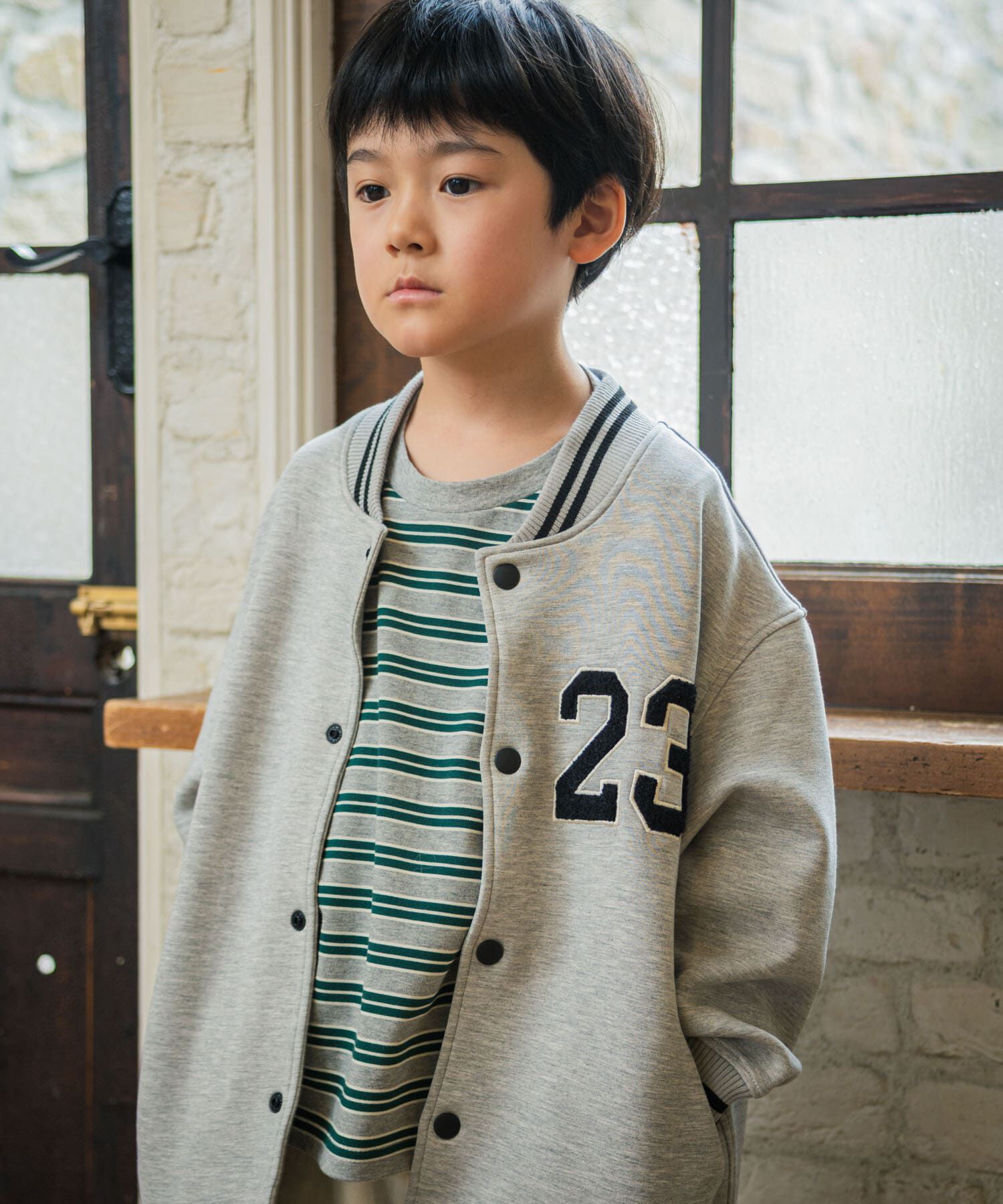 URBAN RESEARCH DOORS「『150サイズあり』マルチボーダープルオーバー(KIDS)」|その他|