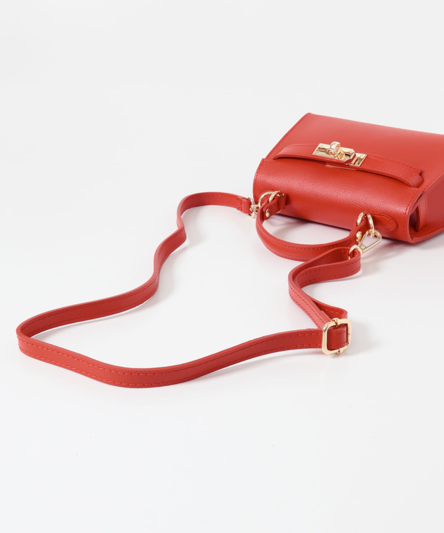 URBAN RESEARCH ROSSO「AULENTTI　クラスプ トップハンドル バッグ」|ハンドバッグ|