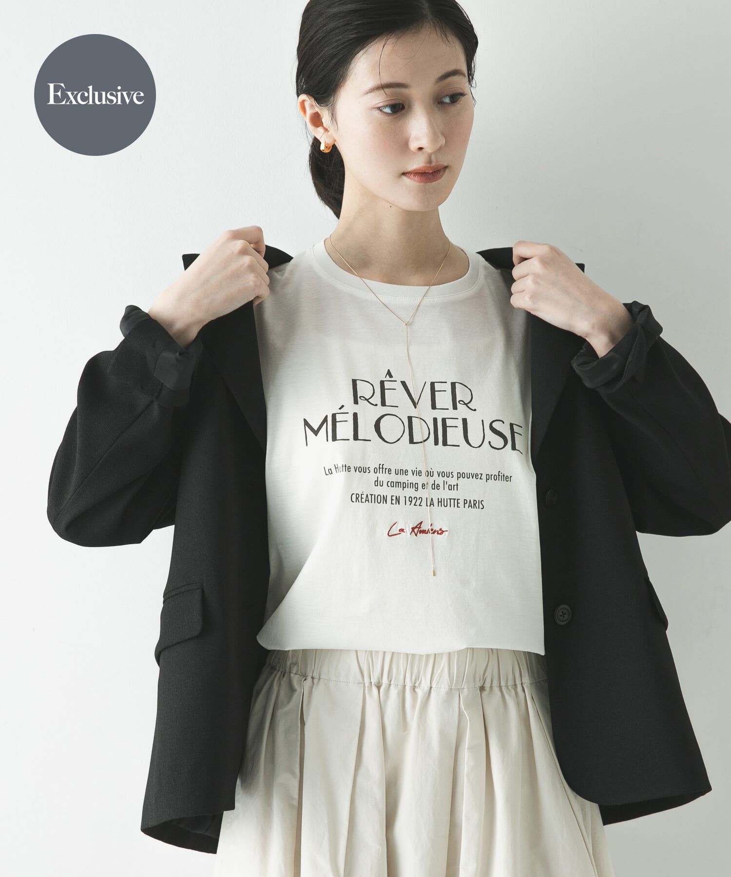 URBAN RESEARCH「『別注』La Hutte&times;URBAN RESEARCH　Tシャツ」|Tシャツ・カットソー|その他3