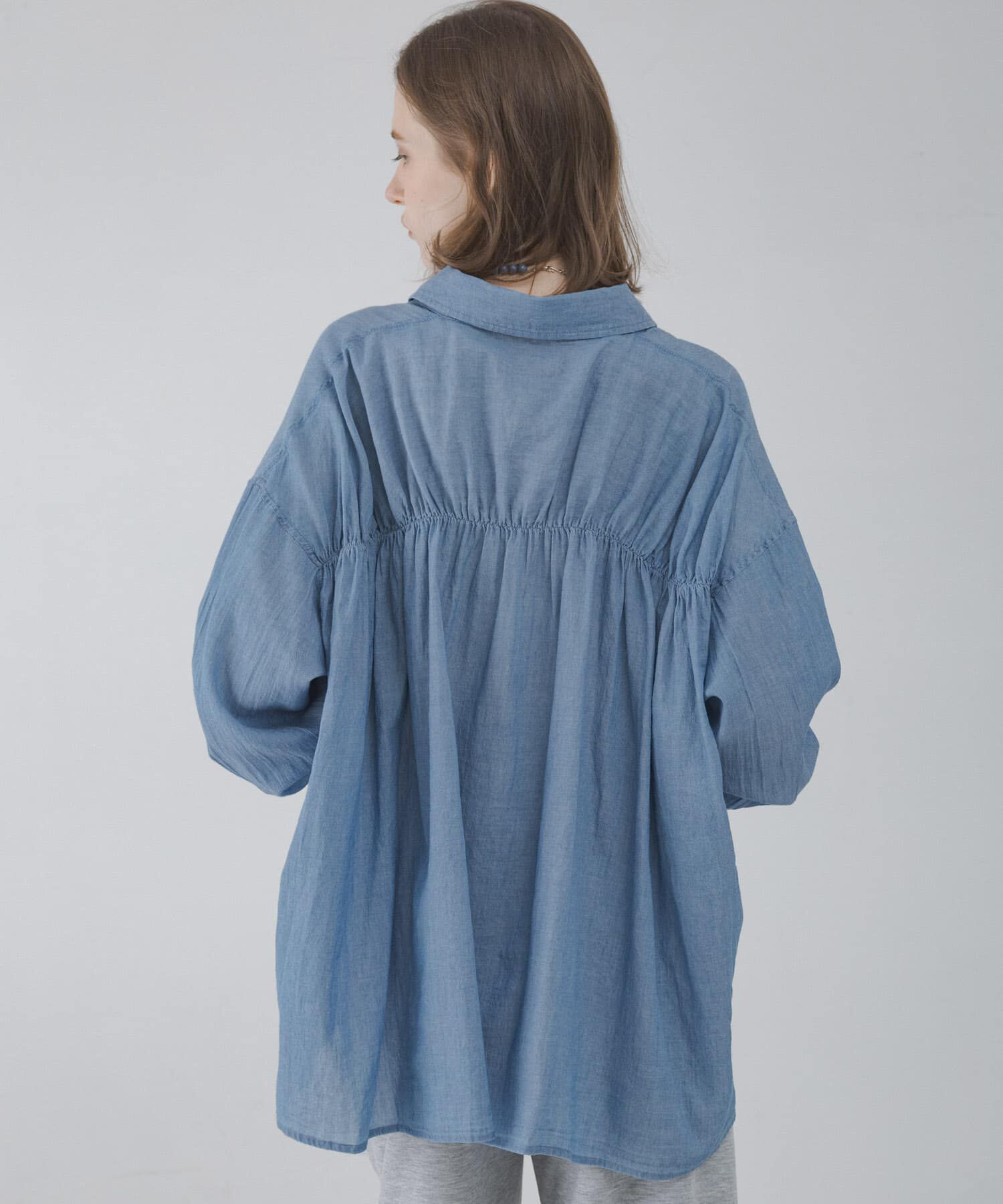 Sonny Label 「シアーデニムシャツ」|シャツ・ブラウス|