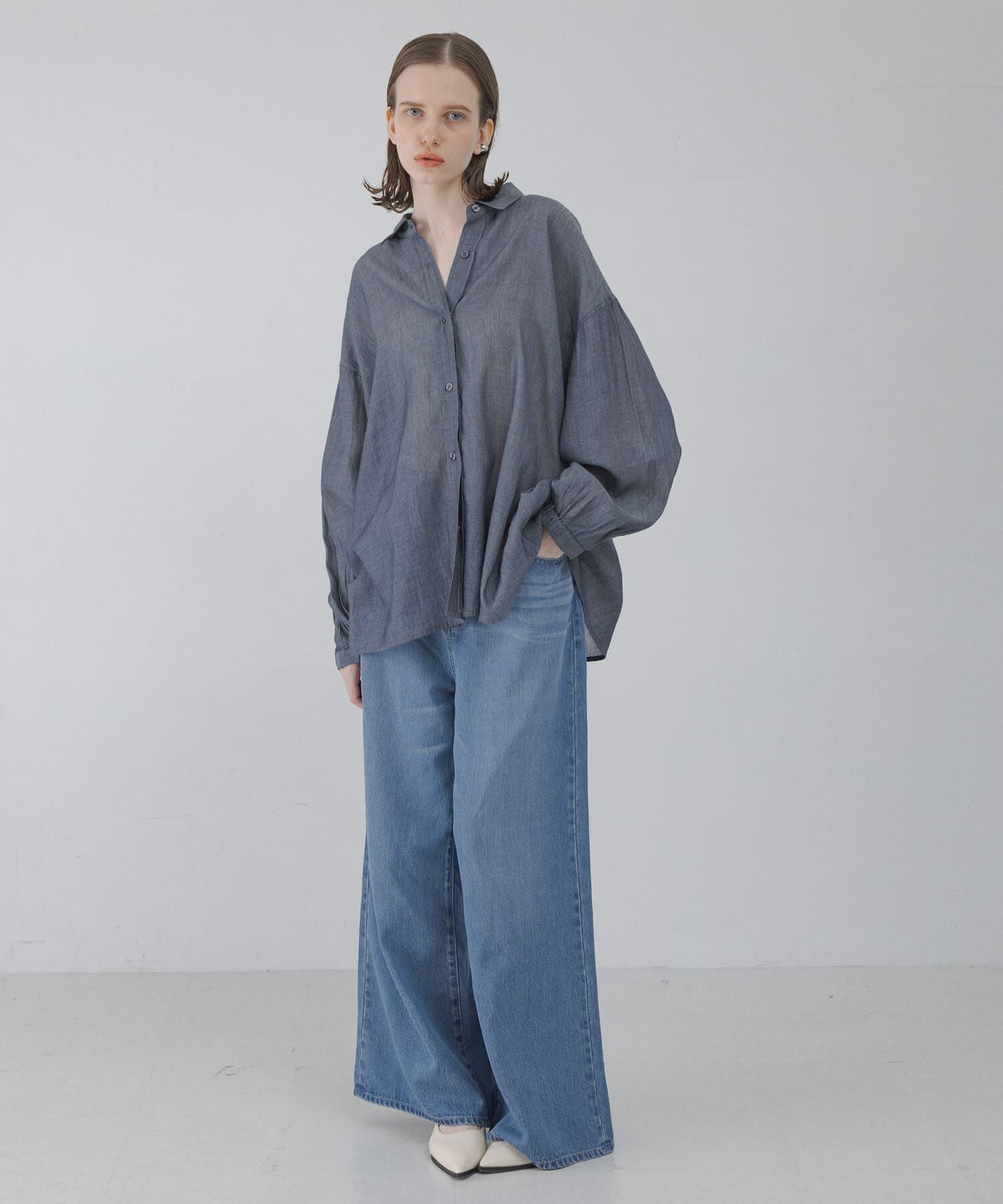 Sonny Label 「シアーデニムシャツ」|シャツ・ブラウス|