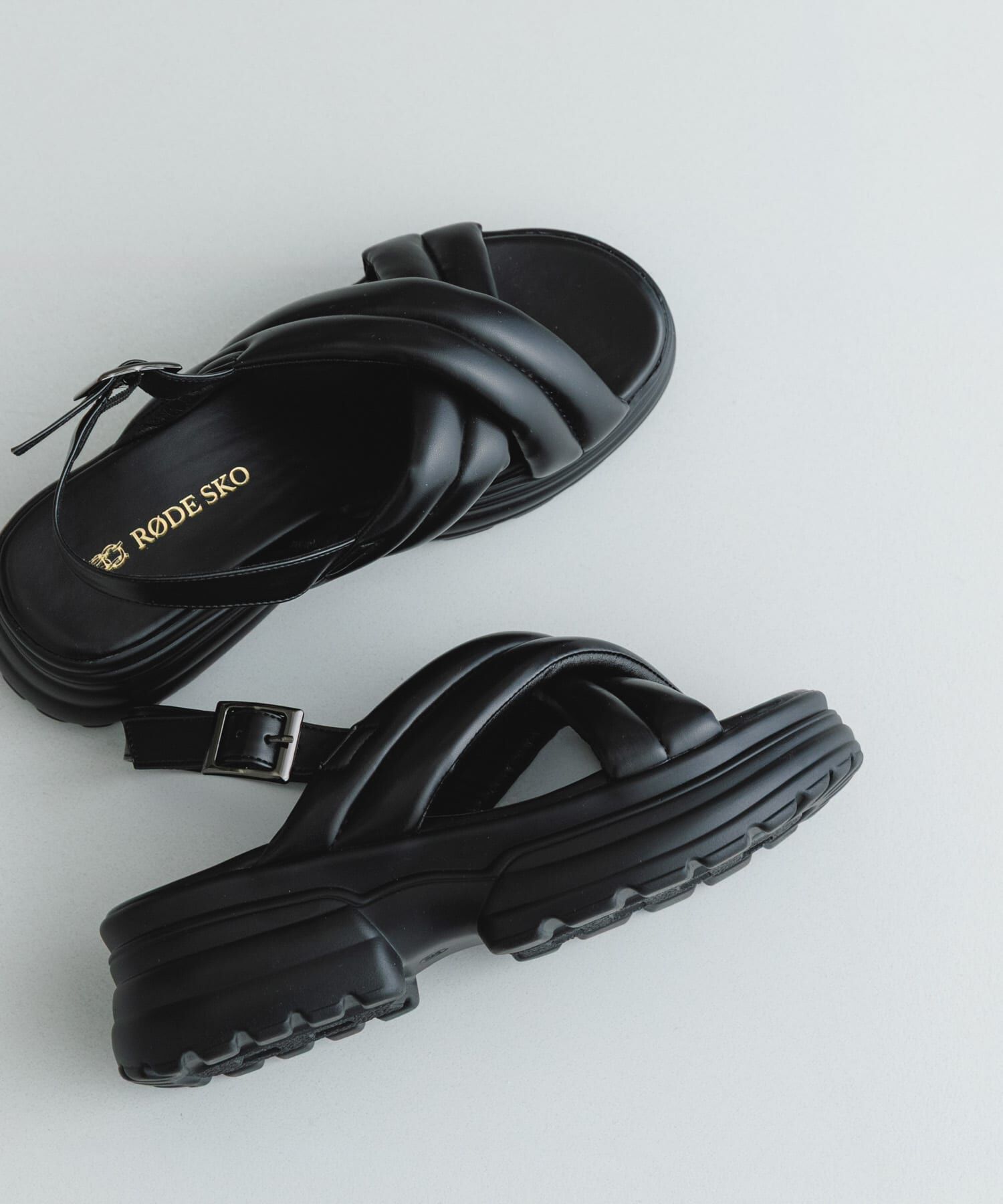 RODE SKO「パテッドボリュームソールサンダル」|サンダル|