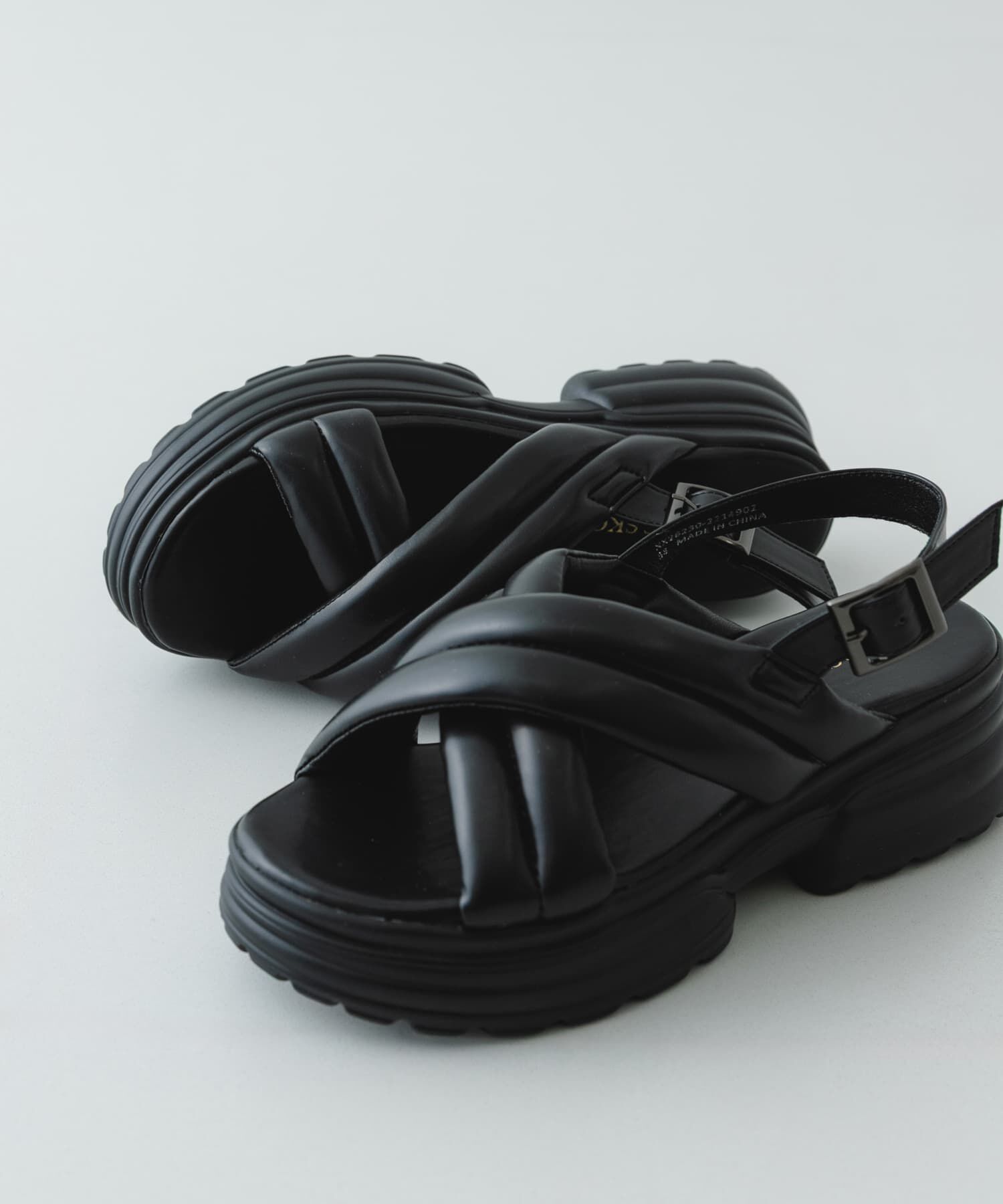 RODE SKO「パテッドボリュームソールサンダル」|サンダル|