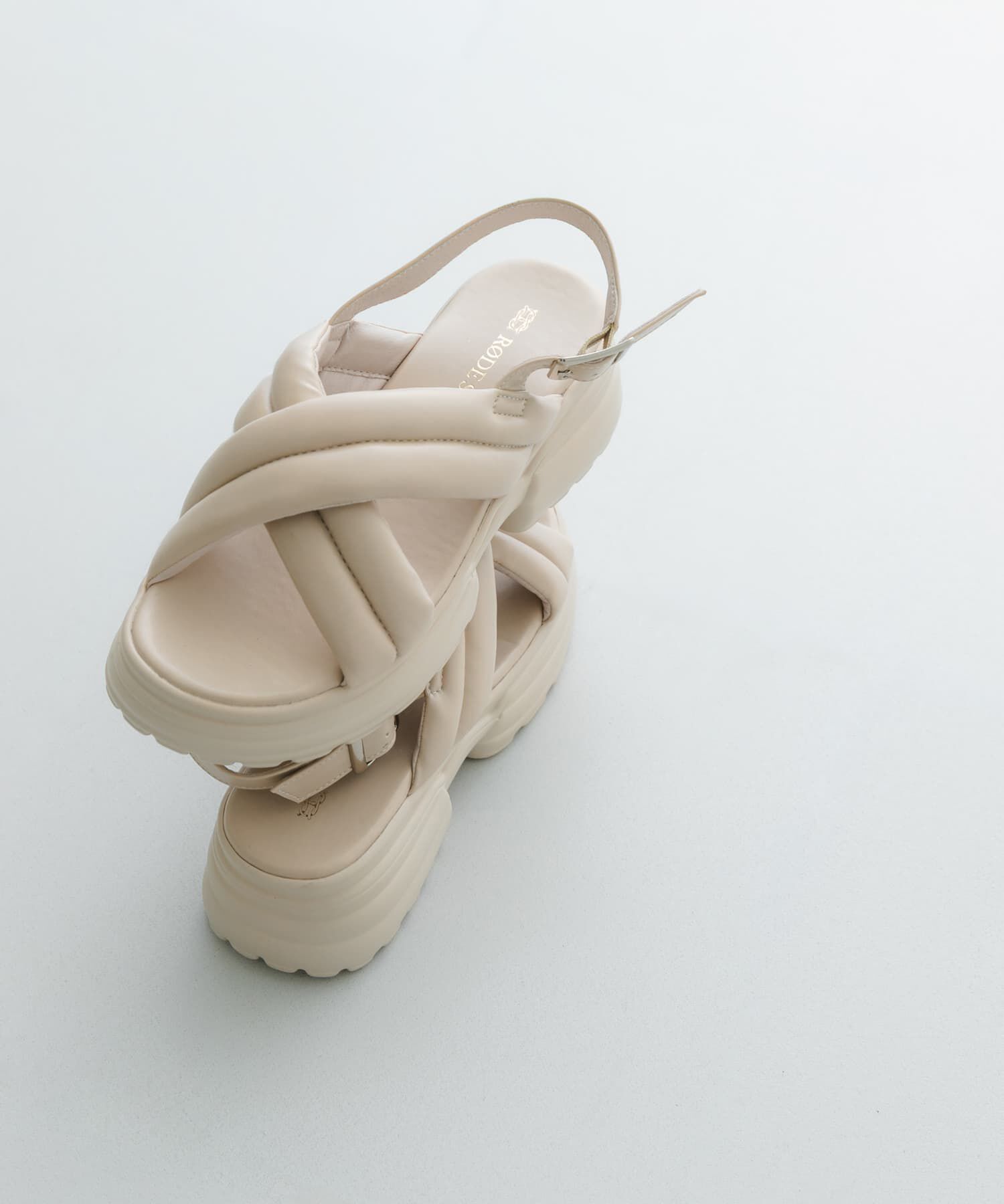 RODE SKO「パテッドボリュームソールサンダル」|サンダル|