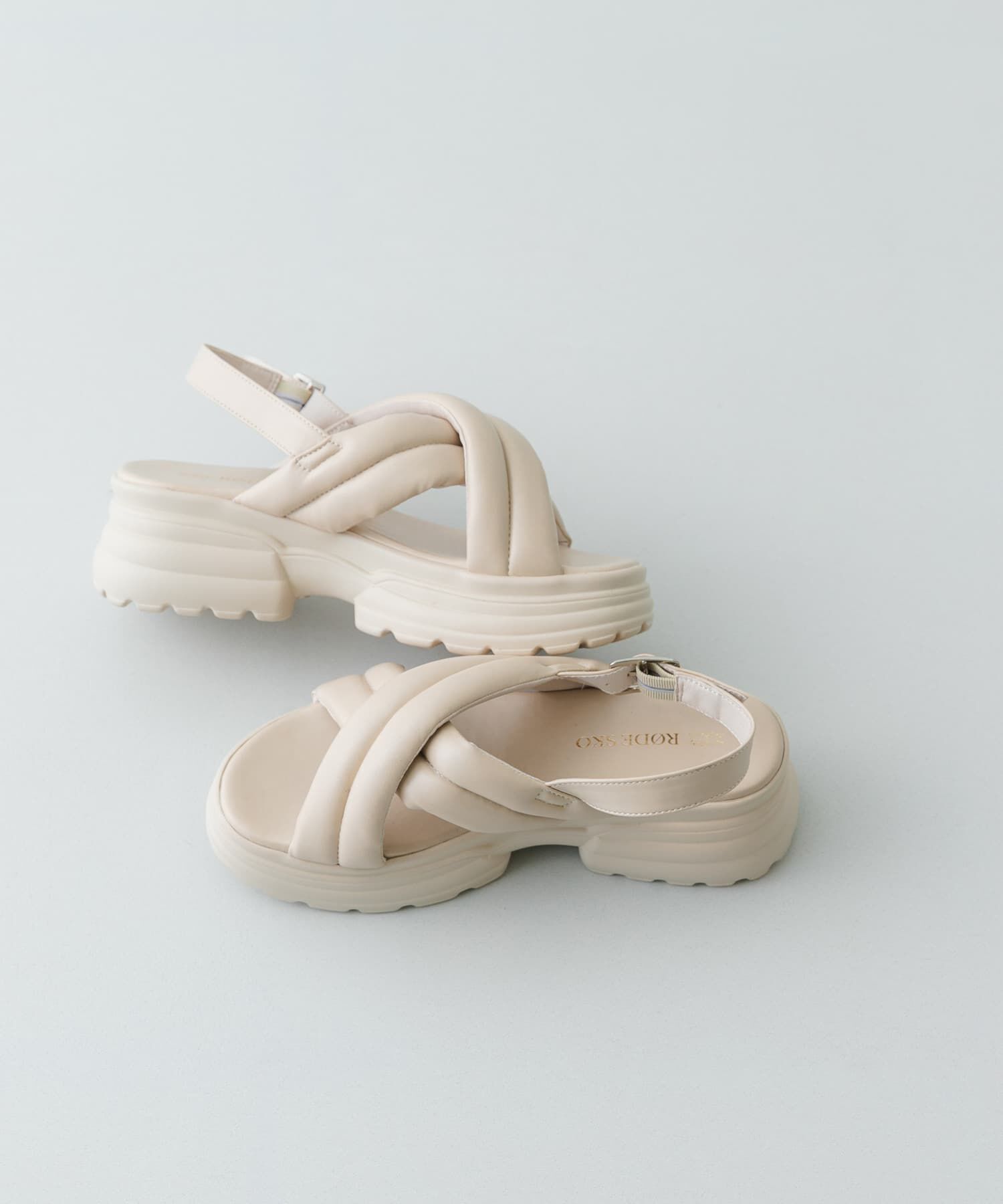 RODE SKO「パテッドボリュームソールサンダル」|サンダル|