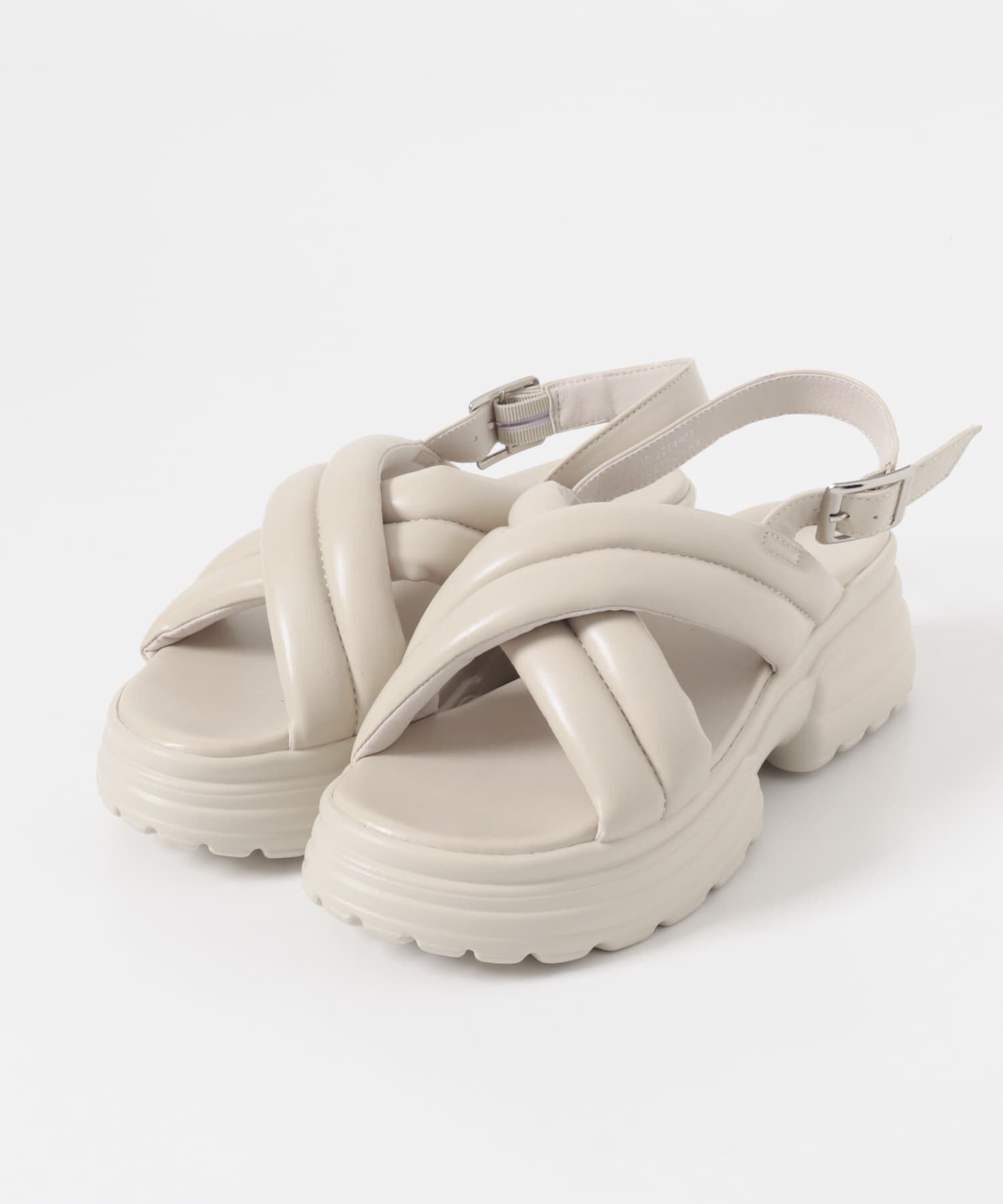 RODE SKO「パテッドボリュームソールサンダル」|サンダル|