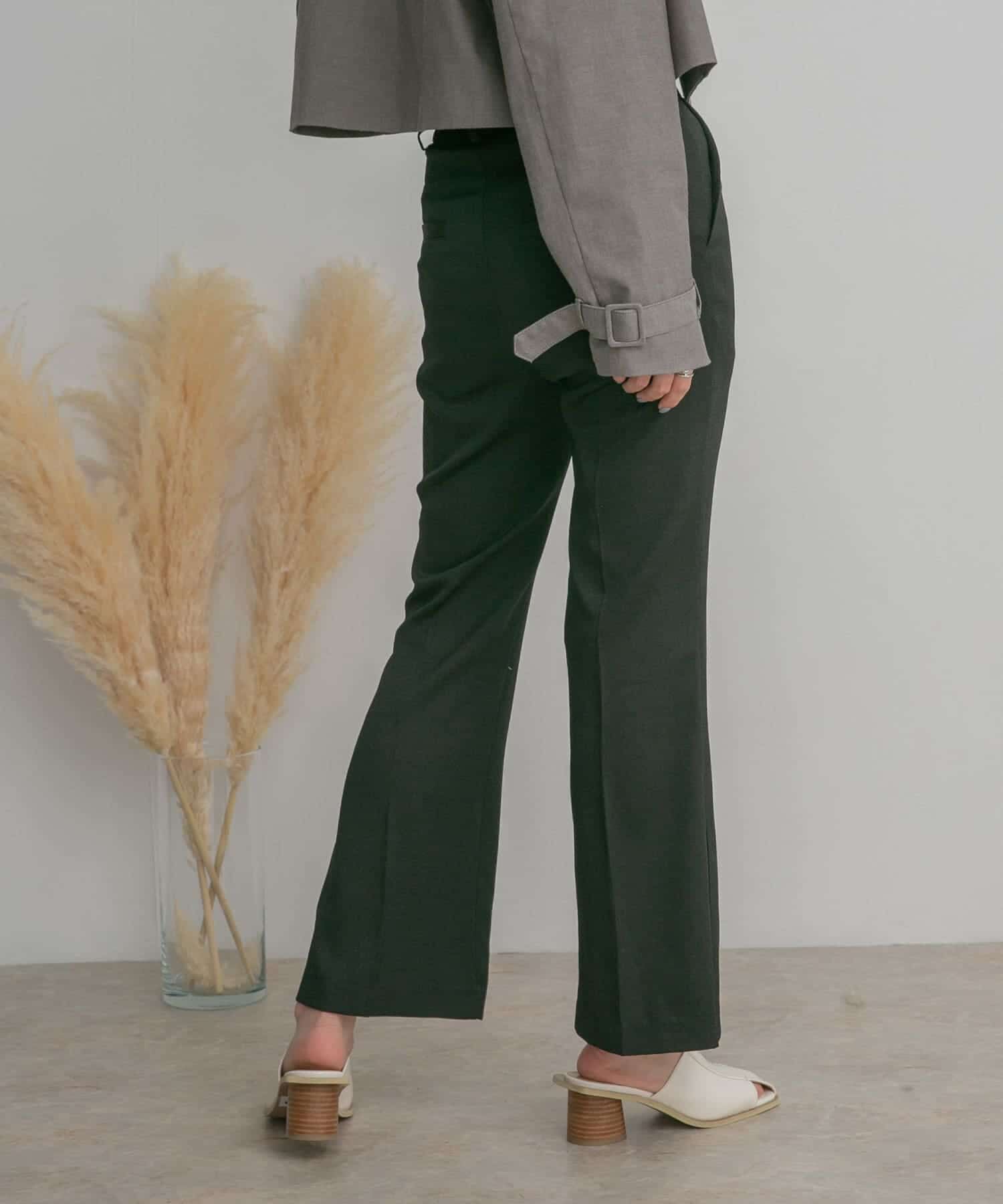  「サイドスリットフレアパンツ」|その他|