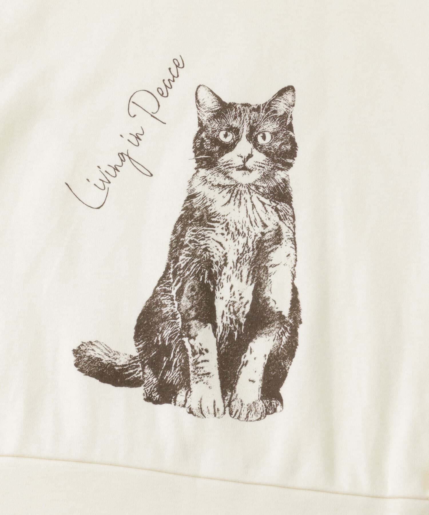  「ノースリーブプリントカットソー」|Tシャツ・カットソー|