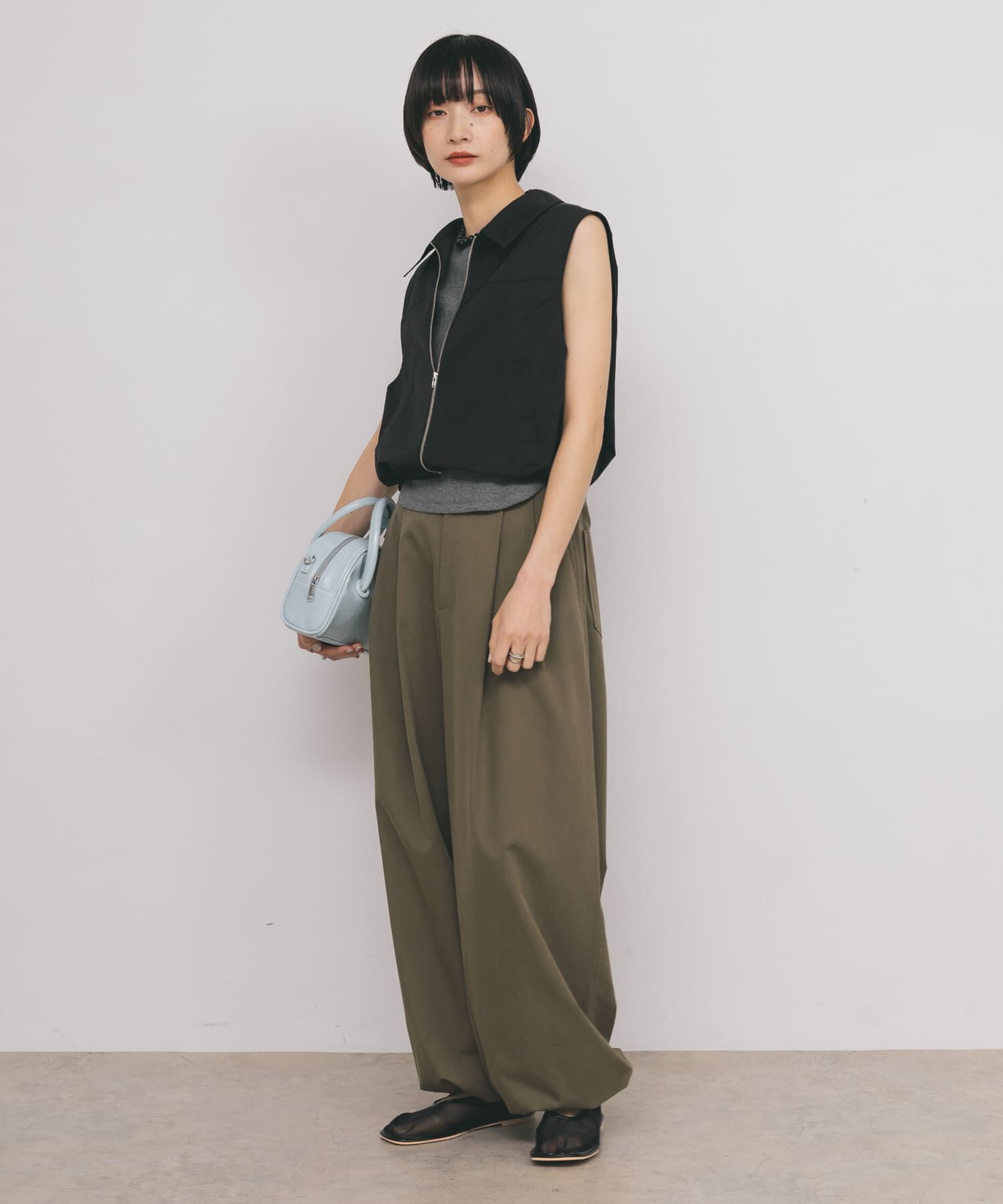  「コンパクトバルーンベスト」|ベスト・ジレ|