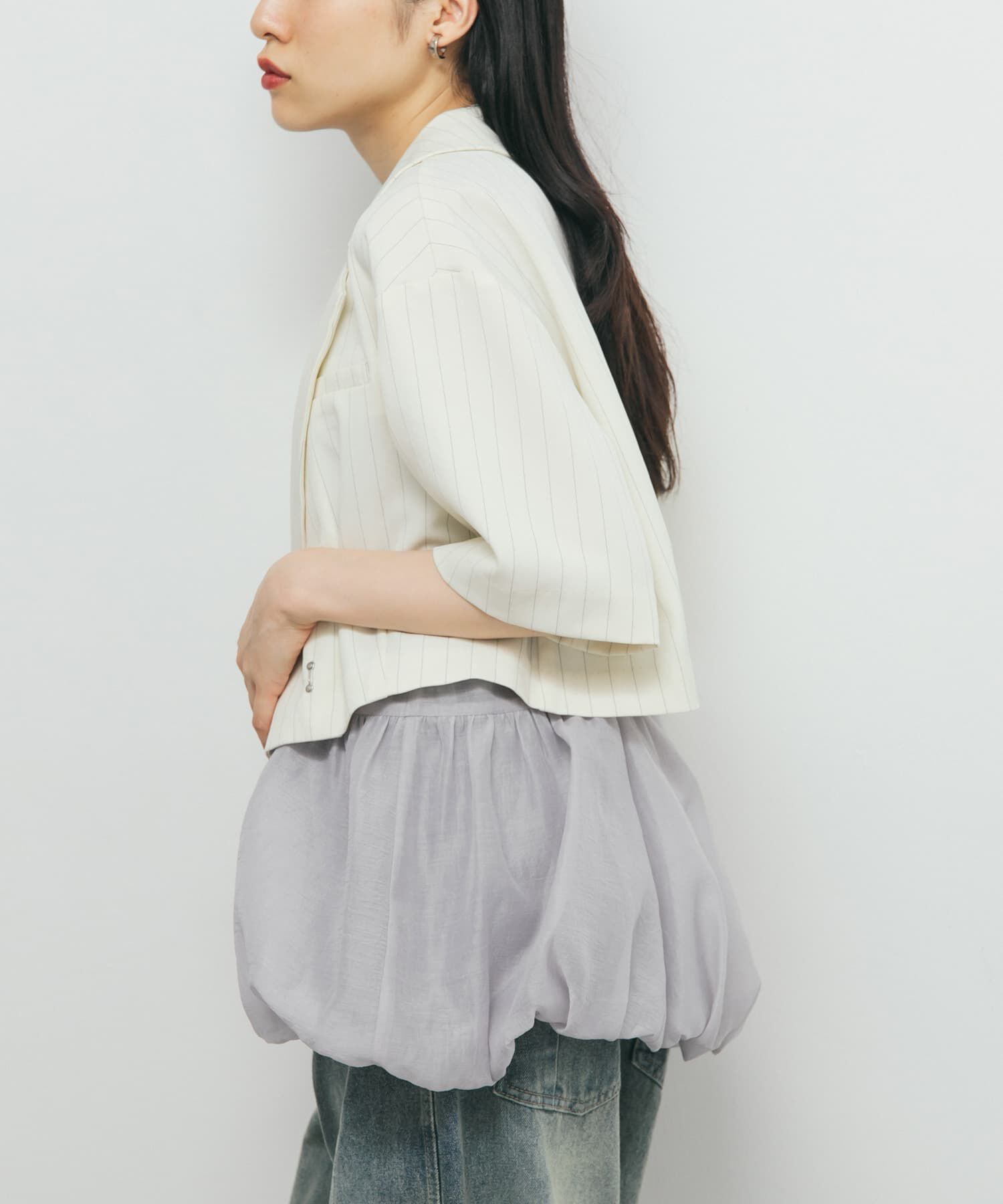  「ストライプショートジャケット」|その他|