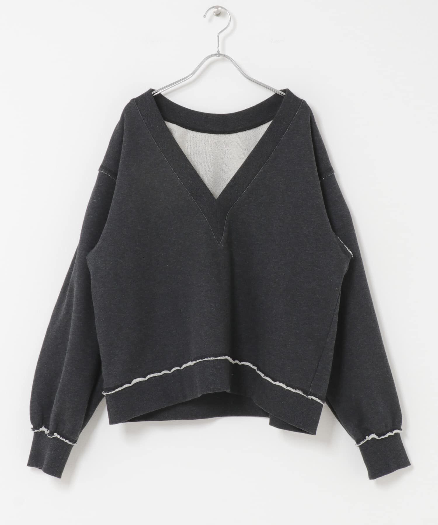  「2WAYルーズスウェット」|Tシャツ・カットソー|