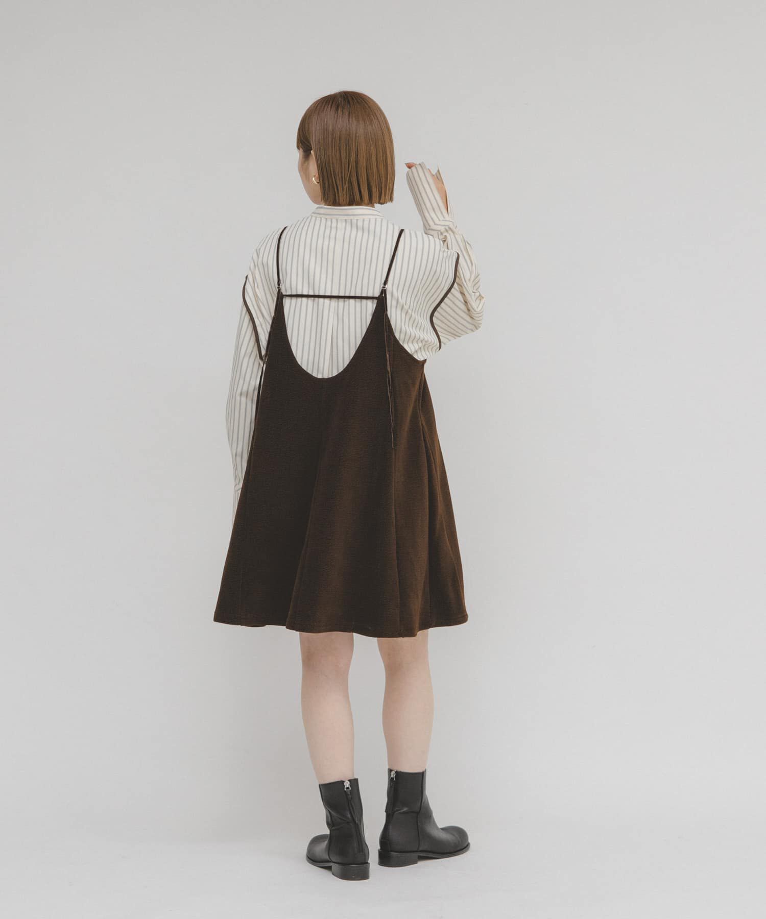  「モールリブミニキャミワンピース」|ワンピース|