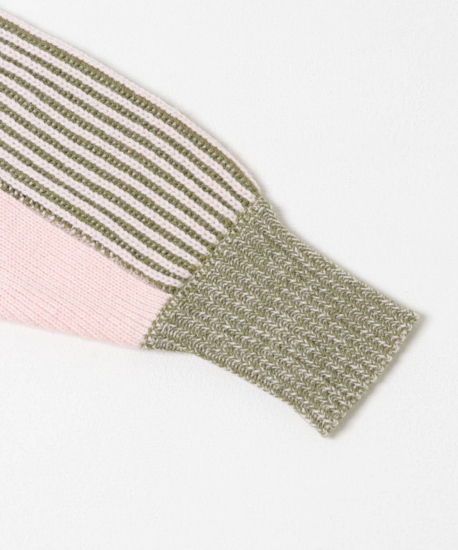  「レイヤードハーフZIPニット」|ニット・セーター|