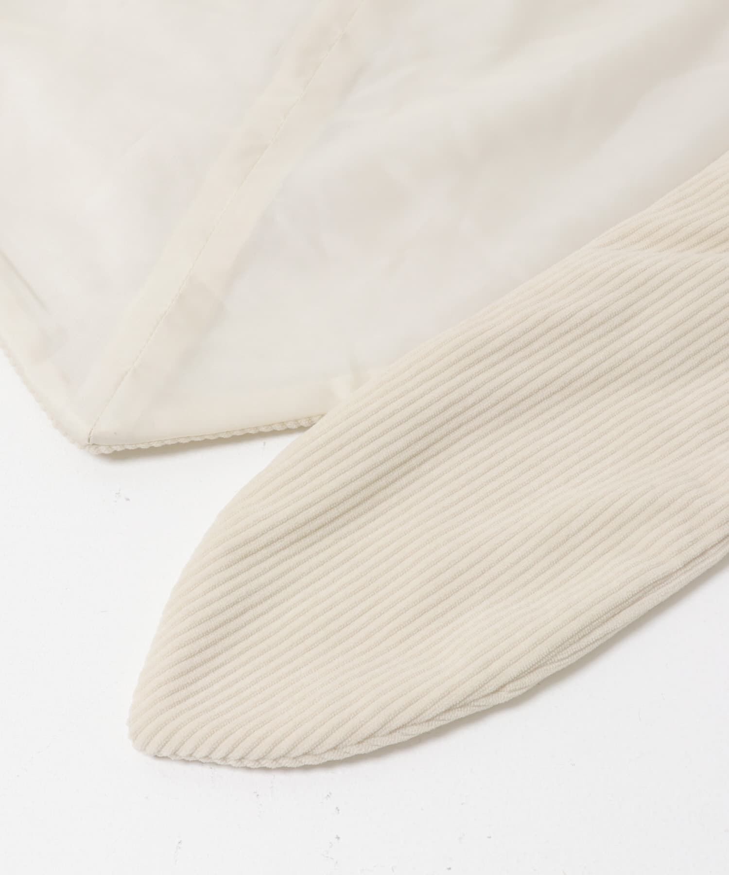  「リバーシブルパデッドジャケット」|ノーカラーコート|