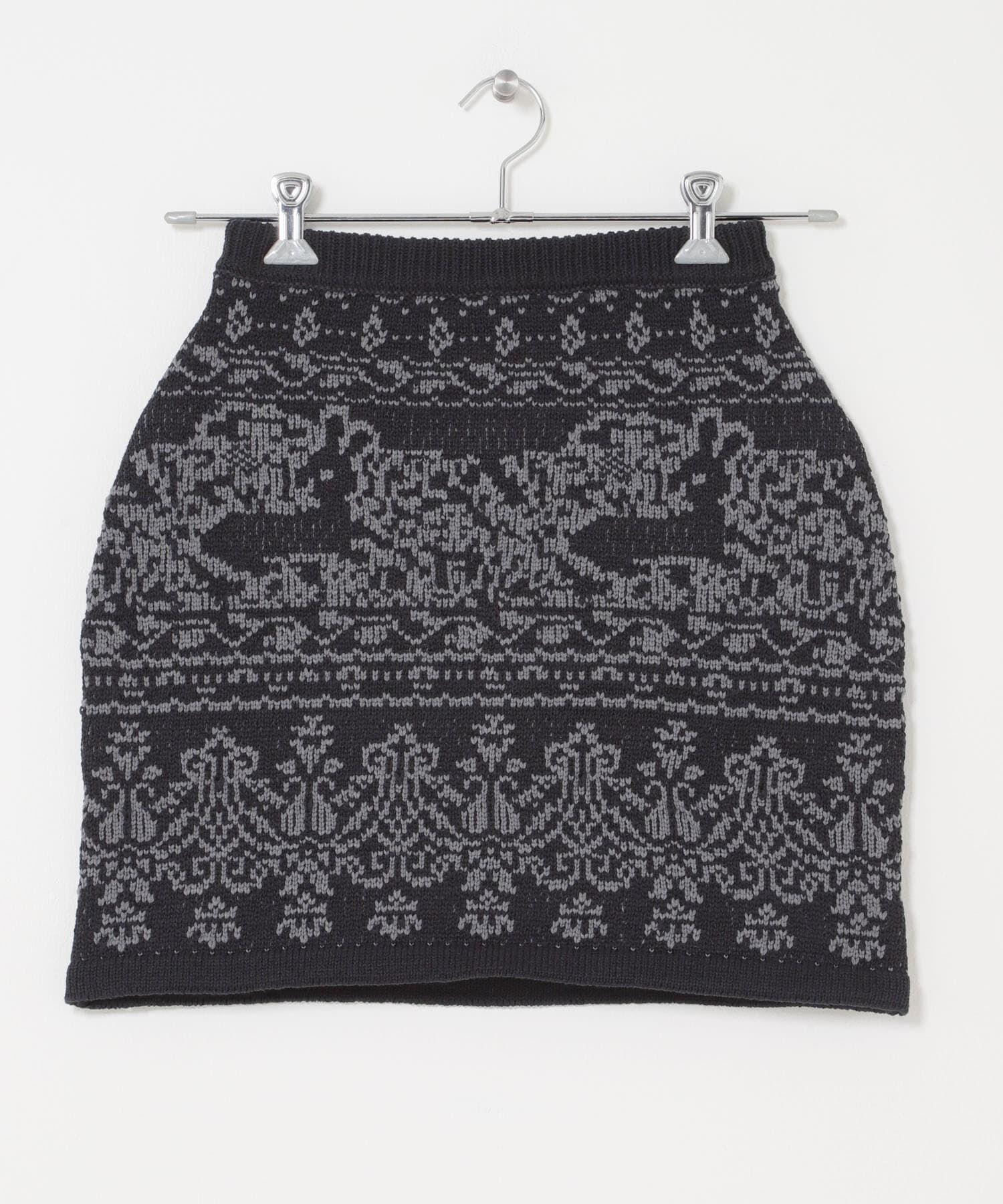  「ジャガードニットスカート」|スカート|