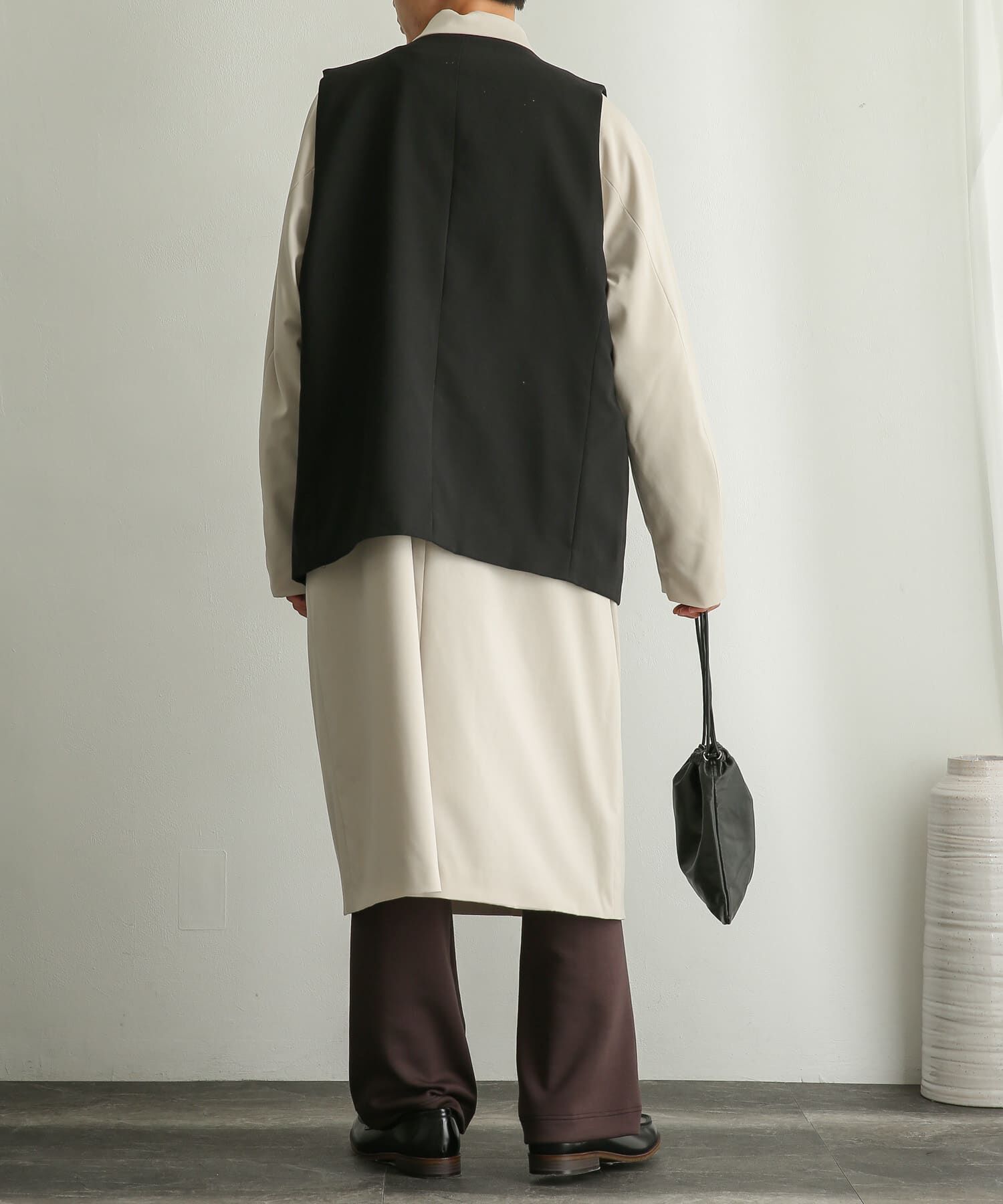 SENSE OF PLACE by URBAN RESEARCH「ダブルテーラードベスト」|ベスト・ジレ|