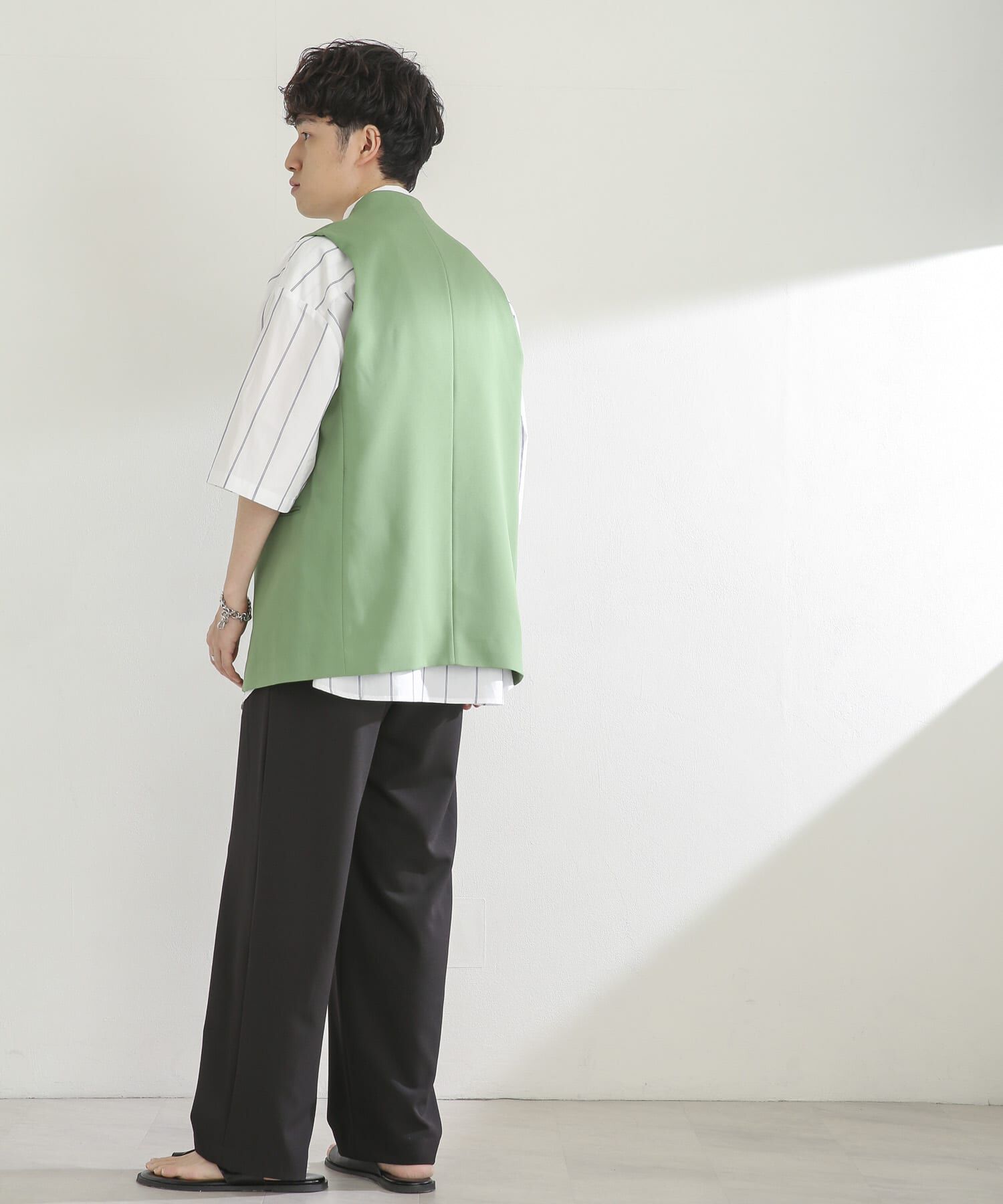 SENSE OF PLACE by URBAN RESEARCH「ダブルテーラードベスト」|ベスト・ジレ|