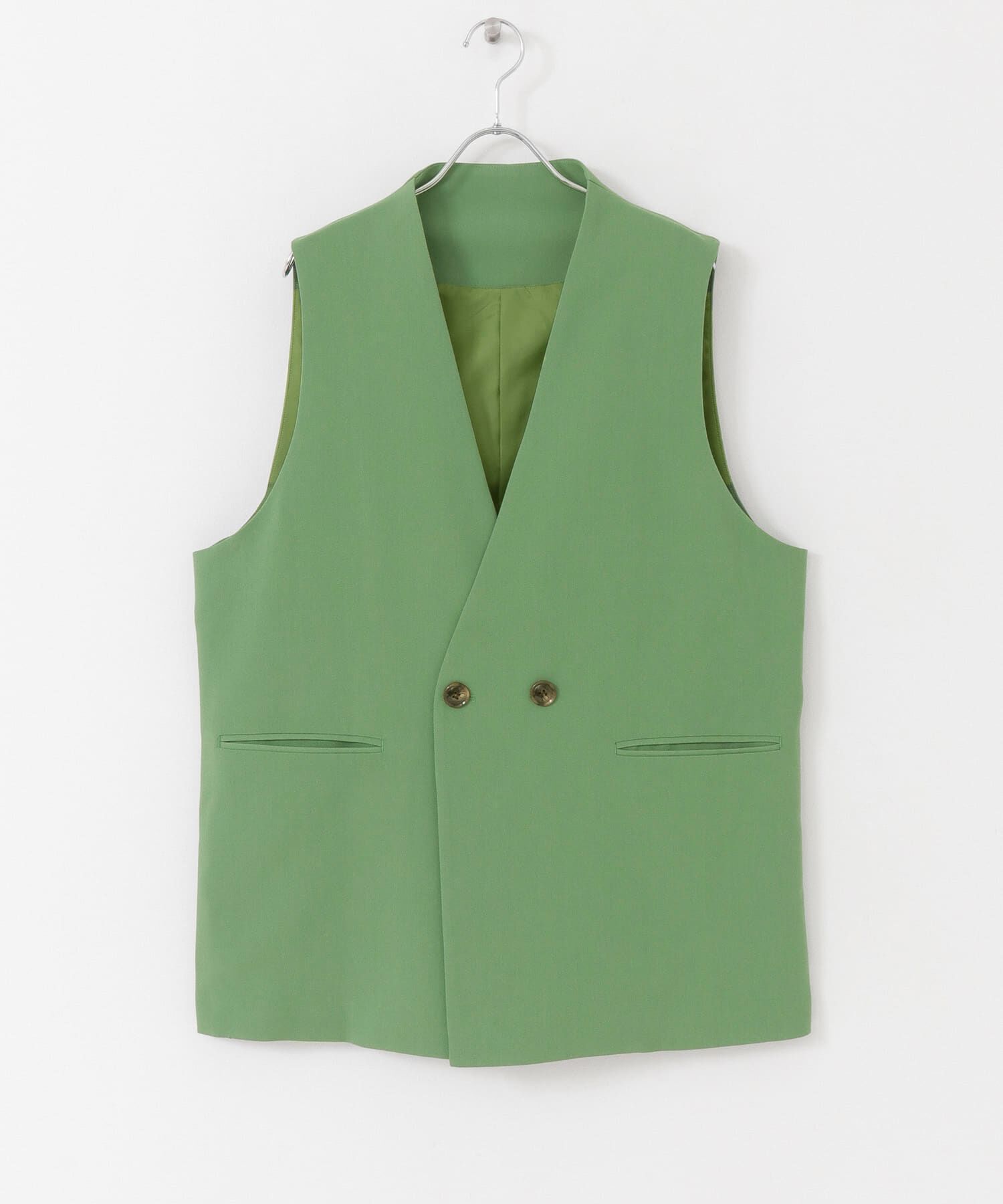 SENSE OF PLACE by URBAN RESEARCH「ダブルテーラードベスト」|ベスト・ジレ|