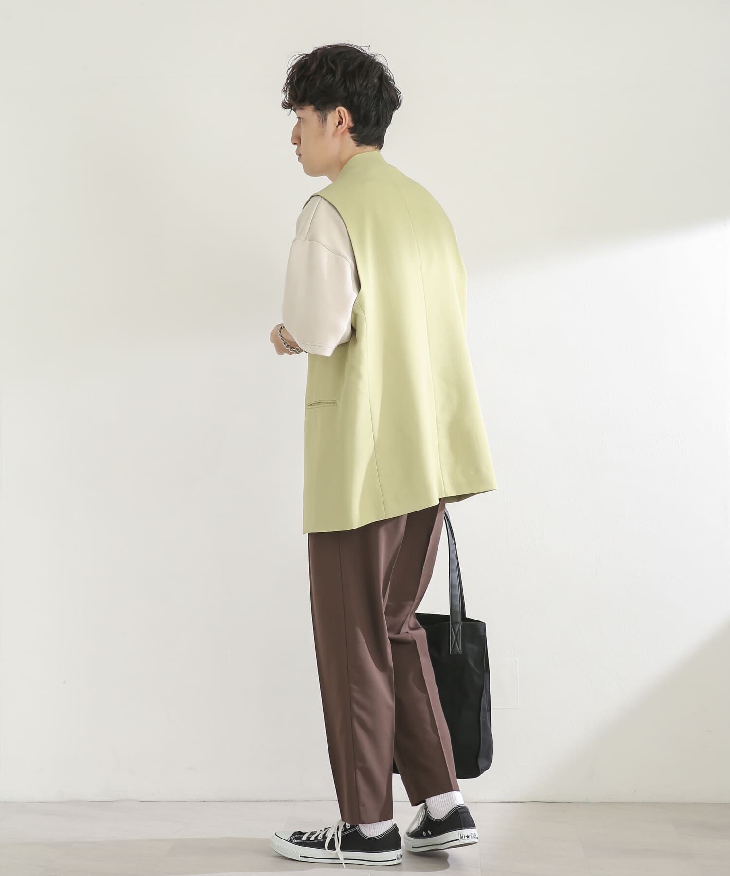 SENSE OF PLACE by URBAN RESEARCH「ダブルテーラードベスト」|ベスト・ジレ|