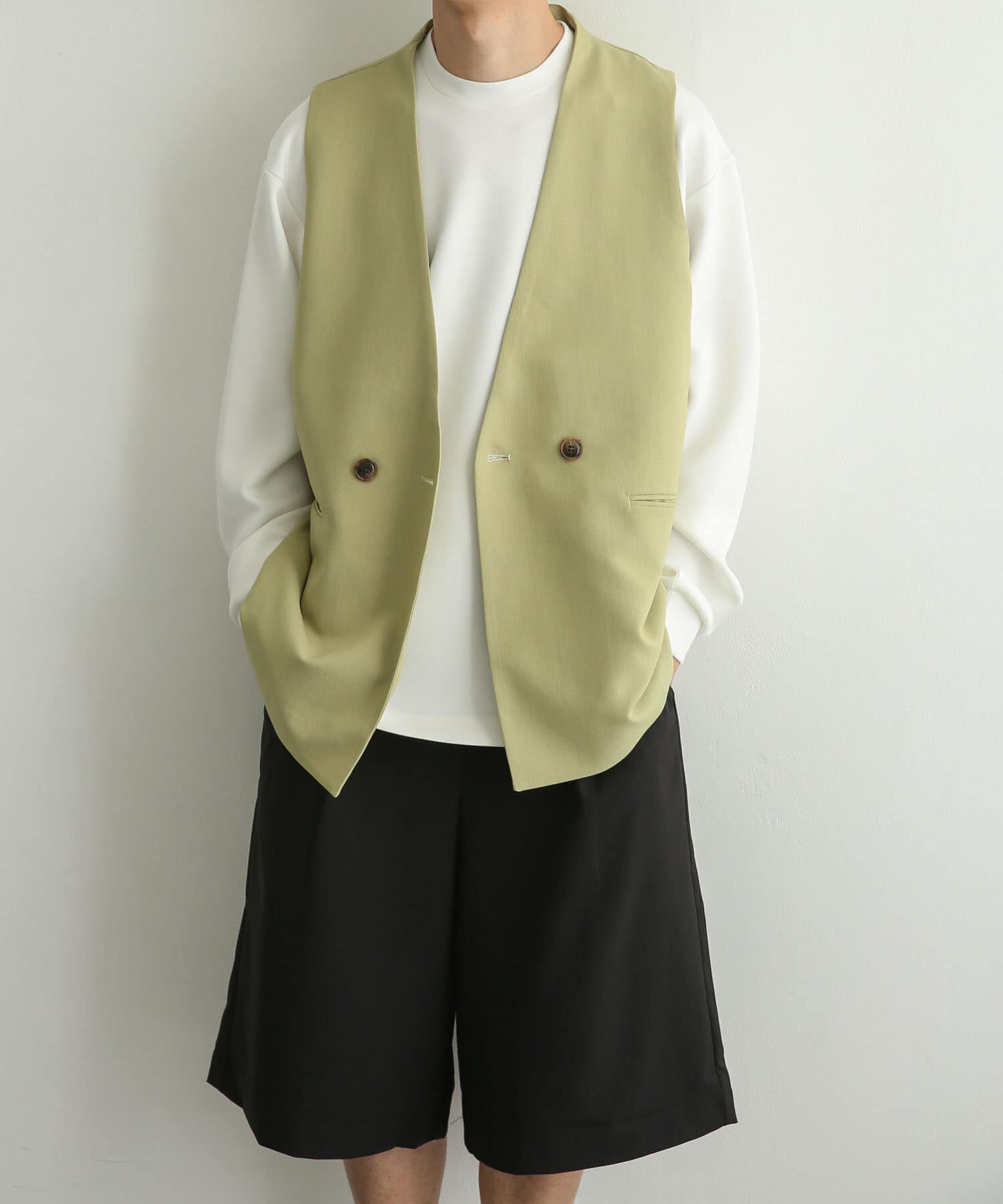 SENSE OF PLACE by URBAN RESEARCH「ダブルテーラードベスト」|ベスト・ジレ|