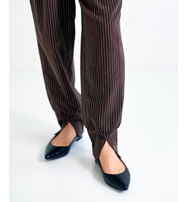 le.coeur blanc「ダブルストライプジョガーパンツ」|その他|