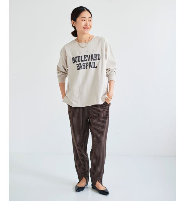 le.coeur blanc「ダブルストライプジョガーパンツ」|その他|