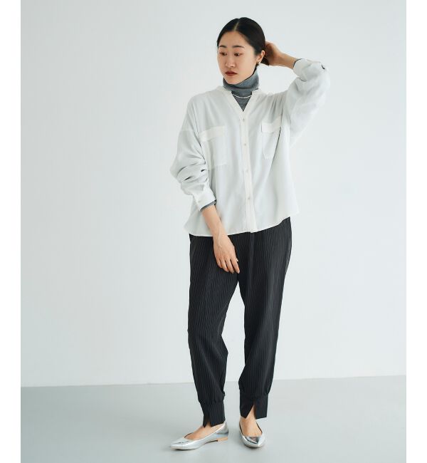 le.coeur blanc「ダブルストライプジョガーパンツ」|その他|