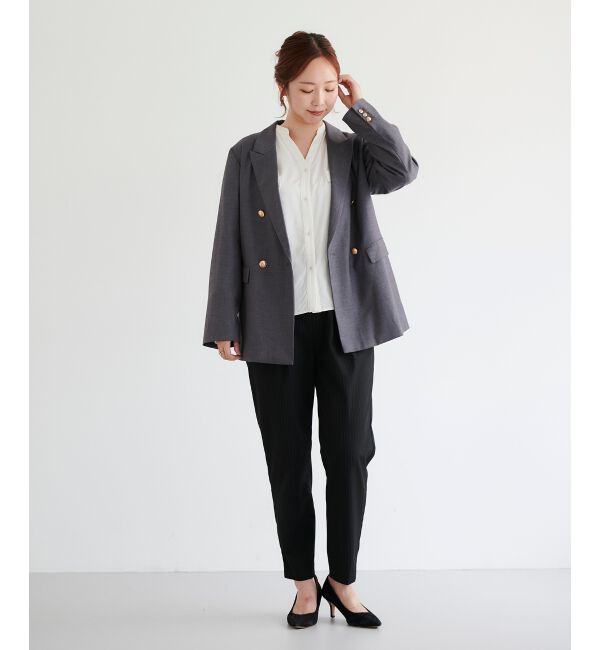 le.coeur blanc「タックテーパードパンツ」|その他|