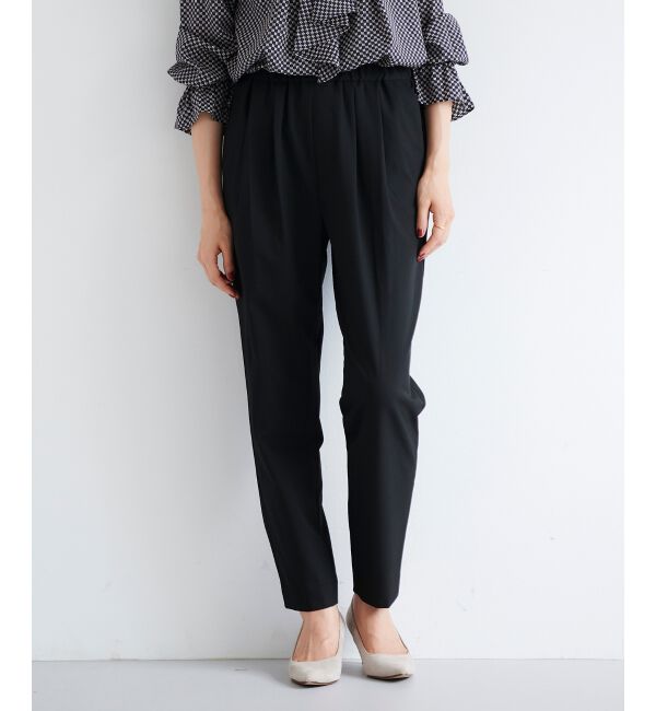 le.coeur blanc「タックテーパードパンツ」|その他|