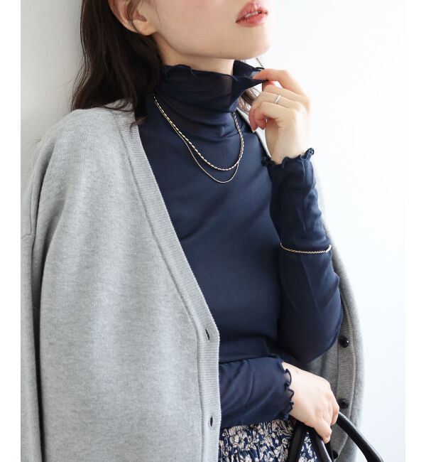 le.coeur blanc「シアータートル」|Tシャツ・カットソー|ネイビー