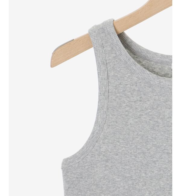 le.coeur blanc「《WEB限定アイテム》Basicテレコタンクトップ」|タンクトップ|