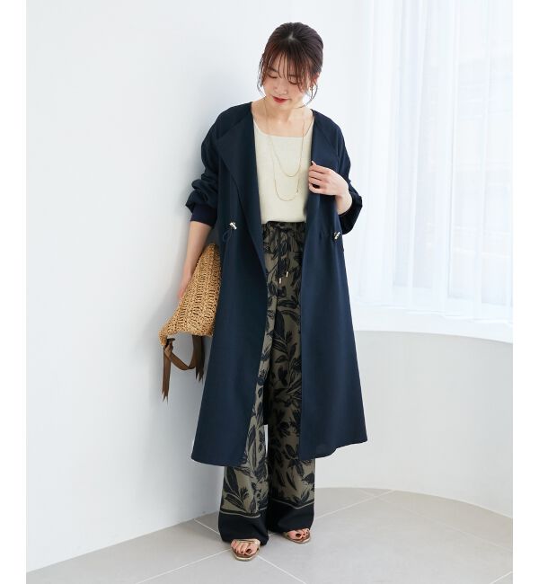  「スクエアニットタンク」|タンクトップ|