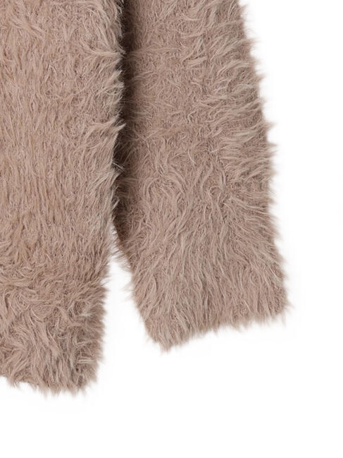 earth music&ecology「フェザーヤーンロングニットカーディガン」|カーディガン|