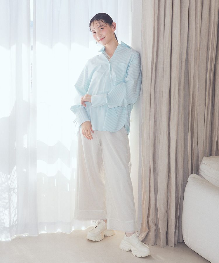 earth music&ecology「シアーレイヤードパンツ」|その他|