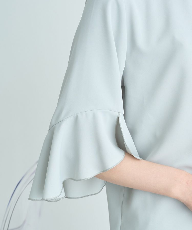 earth music&ecology「フリル7分袖ブラウス」|シャツ・ブラウス|