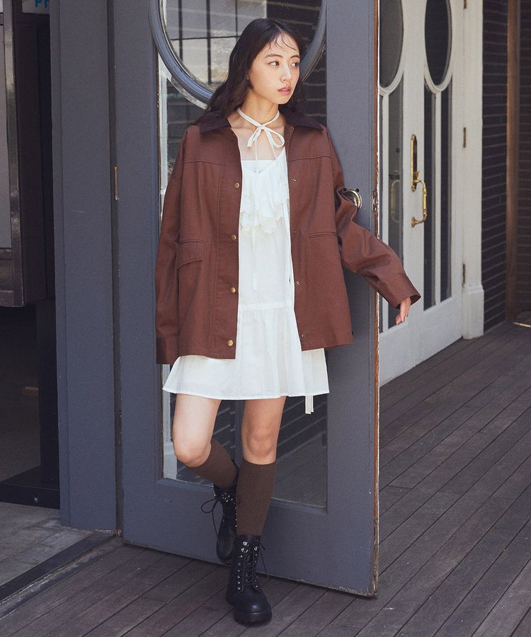 earth music&ecology「ハンティングジャケット」|テーラードジャケット|