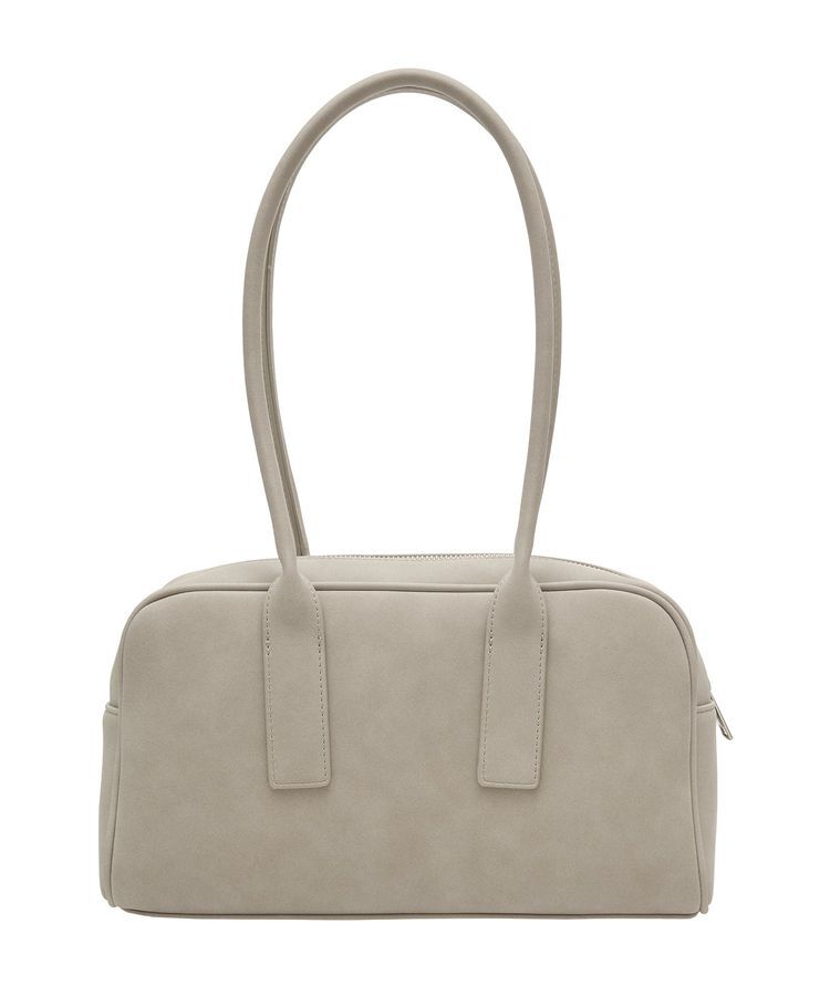 earth music&ecology「ワイドスクエアボストンバッグ」|ハンドバッグ|