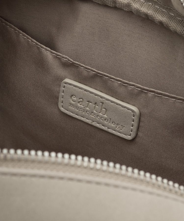 earth music&ecology「ワイドスクエアボストンバッグ」|ハンドバッグ|