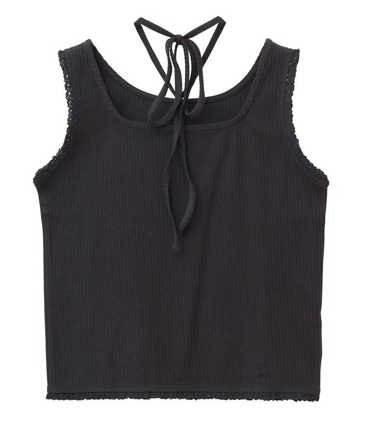 earth music&ecology「マルチwayネックホルターレースタンク」|キャミソール|