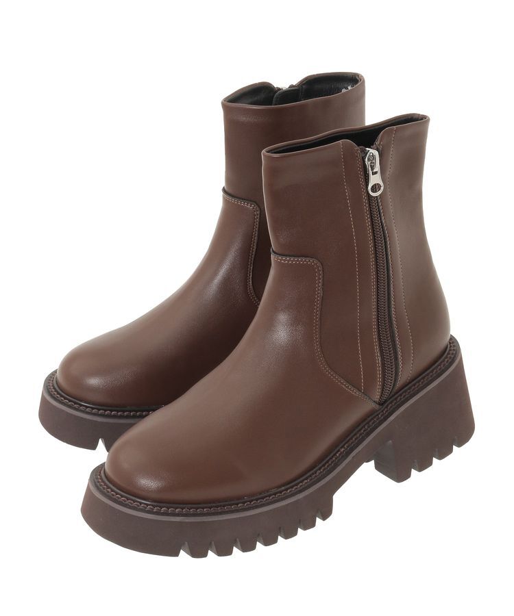 earth music&ecology「ORiental TRaffic サイドジップブーツ」|ショートブーツ|