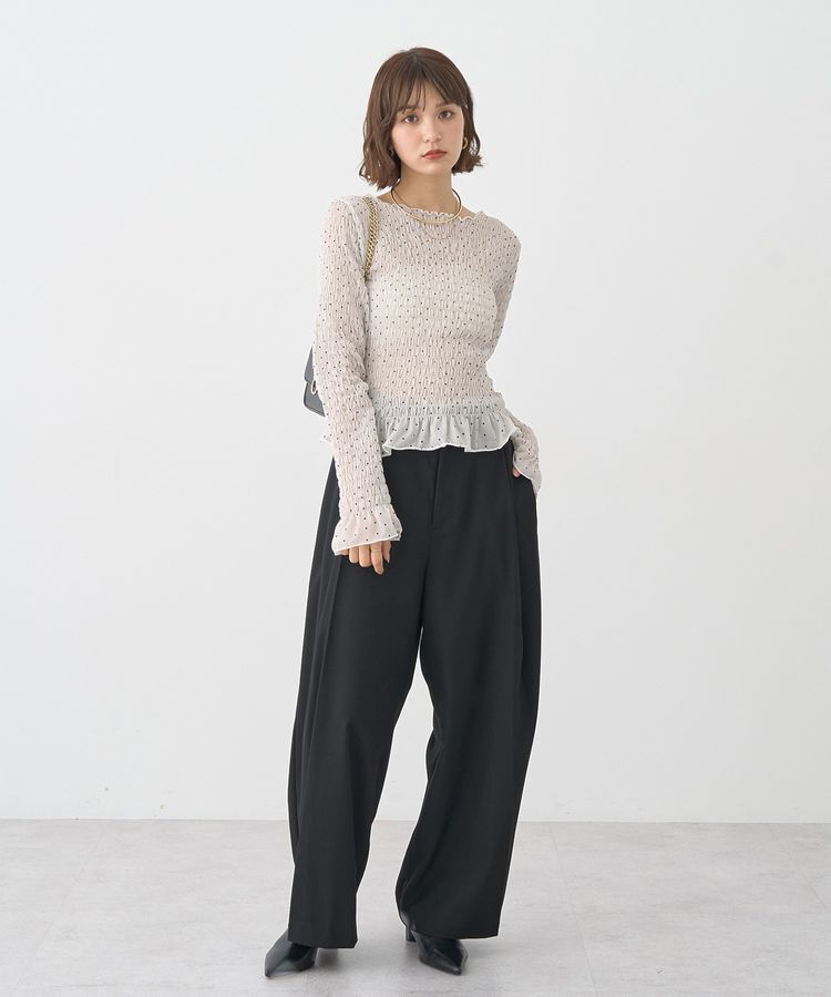 earth music&ecology「シャーリングメロープルオーバー」|Tシャツ・カットソー|