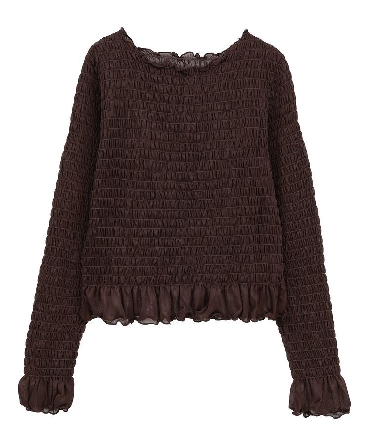 earth music&ecology「シャーリングメロープルオーバー」|Tシャツ・カットソー|