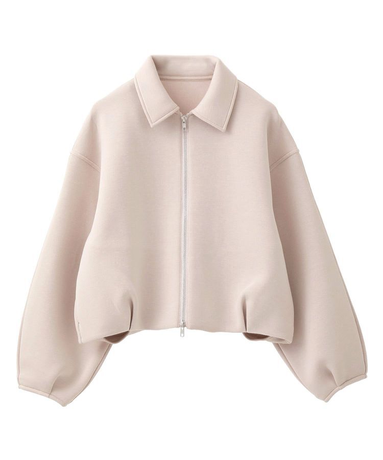 earth music&ecology「ダンボールニットZIPブルゾン」|ブルゾン・スタジャン|