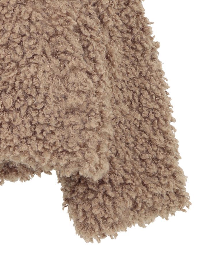 earth music&ecology「プードルファーショートブルゾン」|ブルゾン・スタジャン|