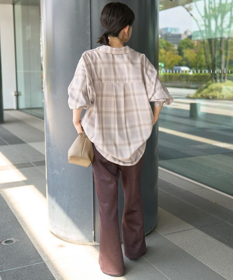 AMERICAN HOLIC「イージーケアチェックシャツ【360&deg;着こなしシャツ】」|シャツ・ブラウス|