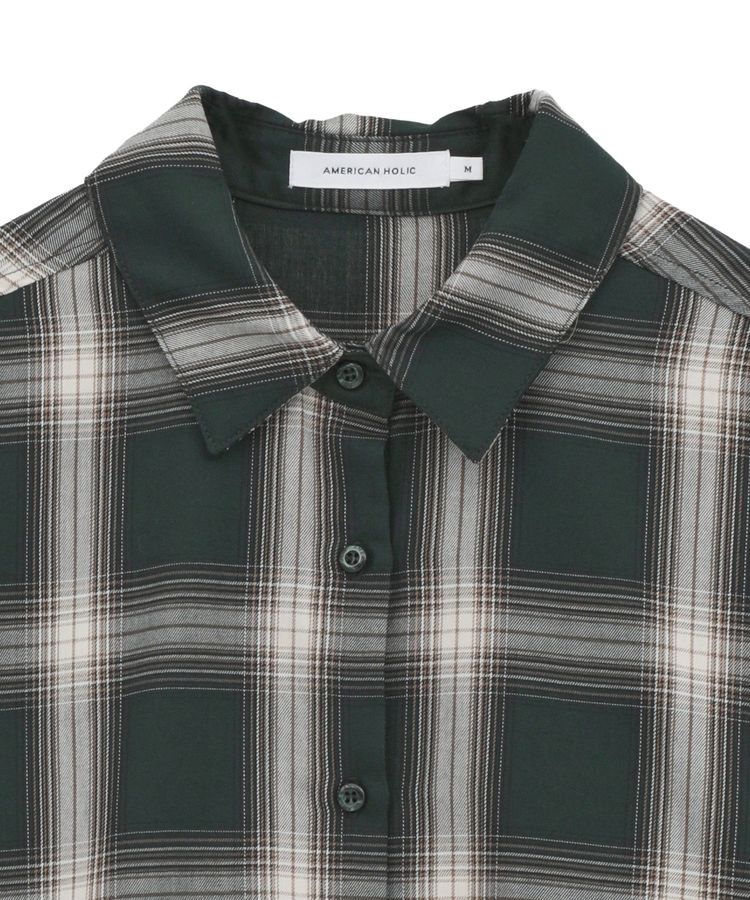 AMERICAN HOLIC「イージーケアチェックシャツ【360&deg;着こなしシャツ】」|シャツ・ブラウス|