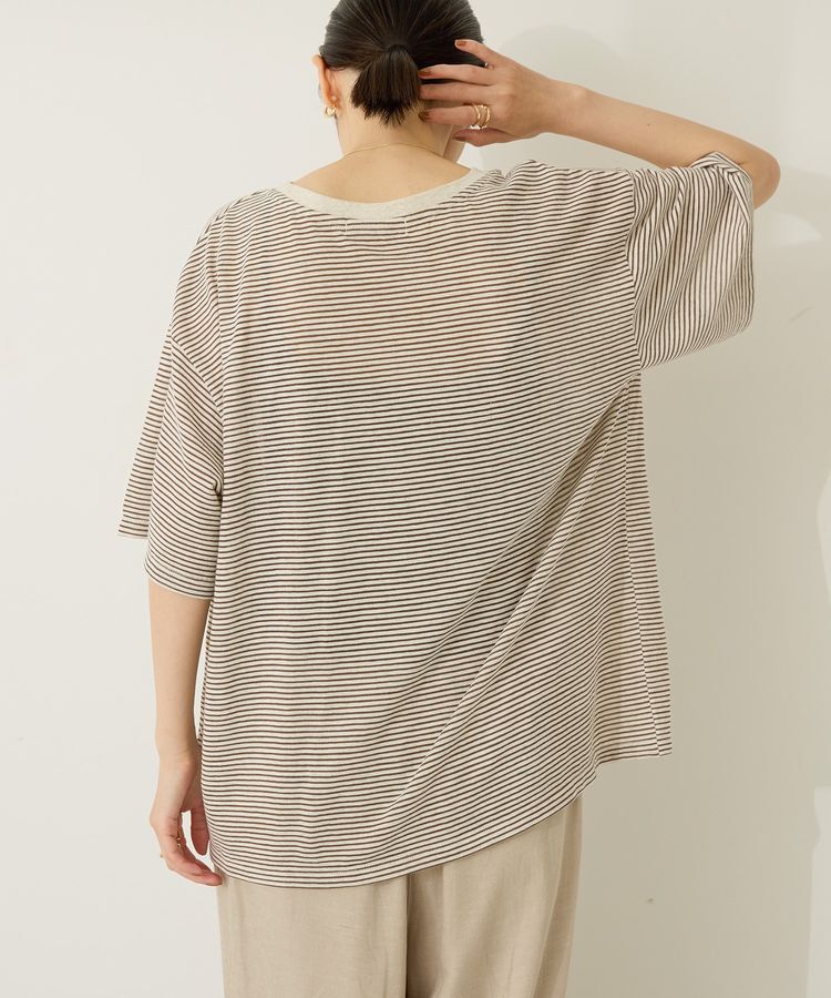 AMERICAN HOLIC「【2点セット】レイヤードボーダーＴワンピース」|ワンピース|