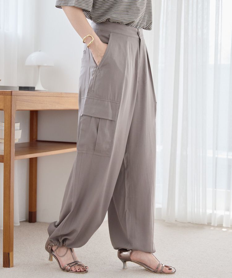 AMERICAN HOLIC「サテンカーゴパンツ」|その他|