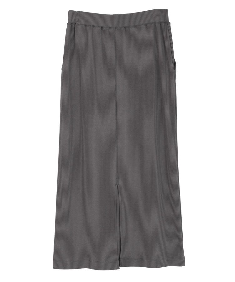 AMERICAN HOLIC「針抜きリブナロースカート」|タイト|