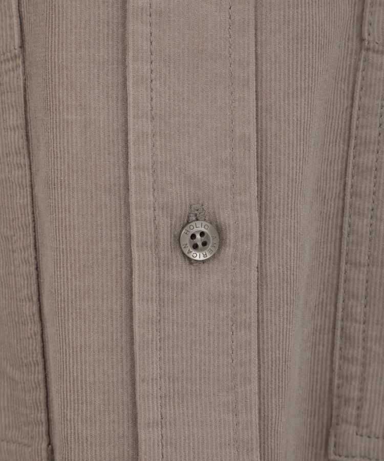 AMERICAN HOLIC「Wポケットコーデュロイシャツ」|シャツ・ブラウス|